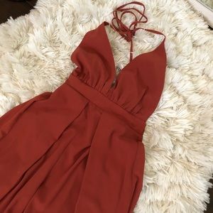 Halter jumpsuit